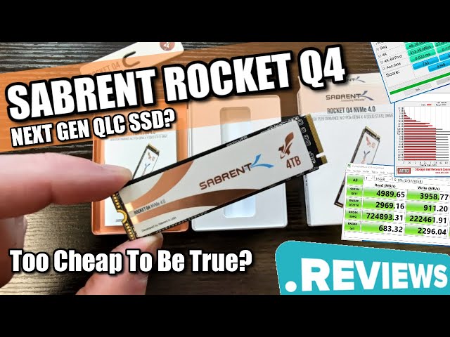 Sabrent Rocket Q4 PCIe NVMe SSD Review - Too Cheap To Be True