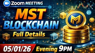 MST Blockchain Zoom Meeting | Full Details 💎📅 05/01/26 | ⏰ 9 PMDon’t Miss This Opportunity! 🔥💯
