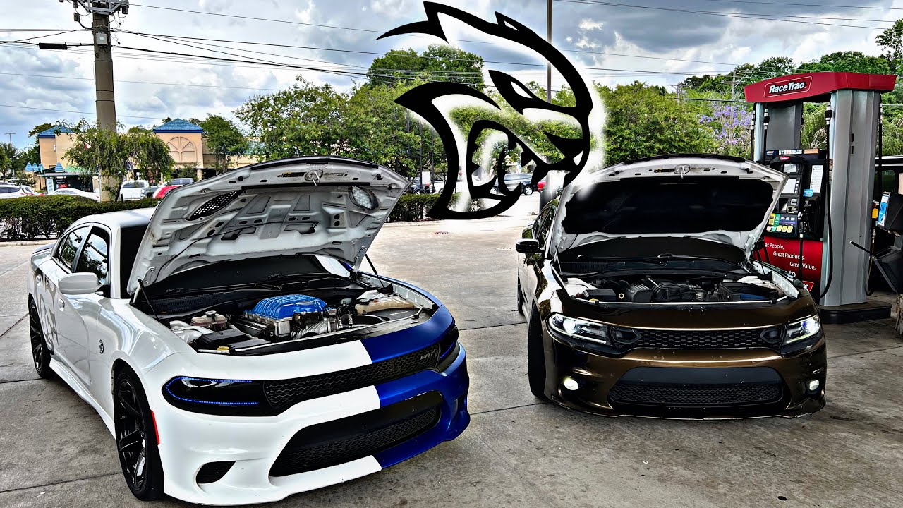INSTALLING RGB HEADLIGHTS ON MY HELLCAT CHARGER (COPS HARASSING US ...