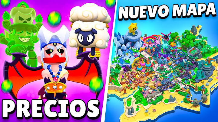 NUEVO MAPA de BRAWL STARS Y PRECIOS de LAS NUEVAS SKINS | SNEAK PEEK