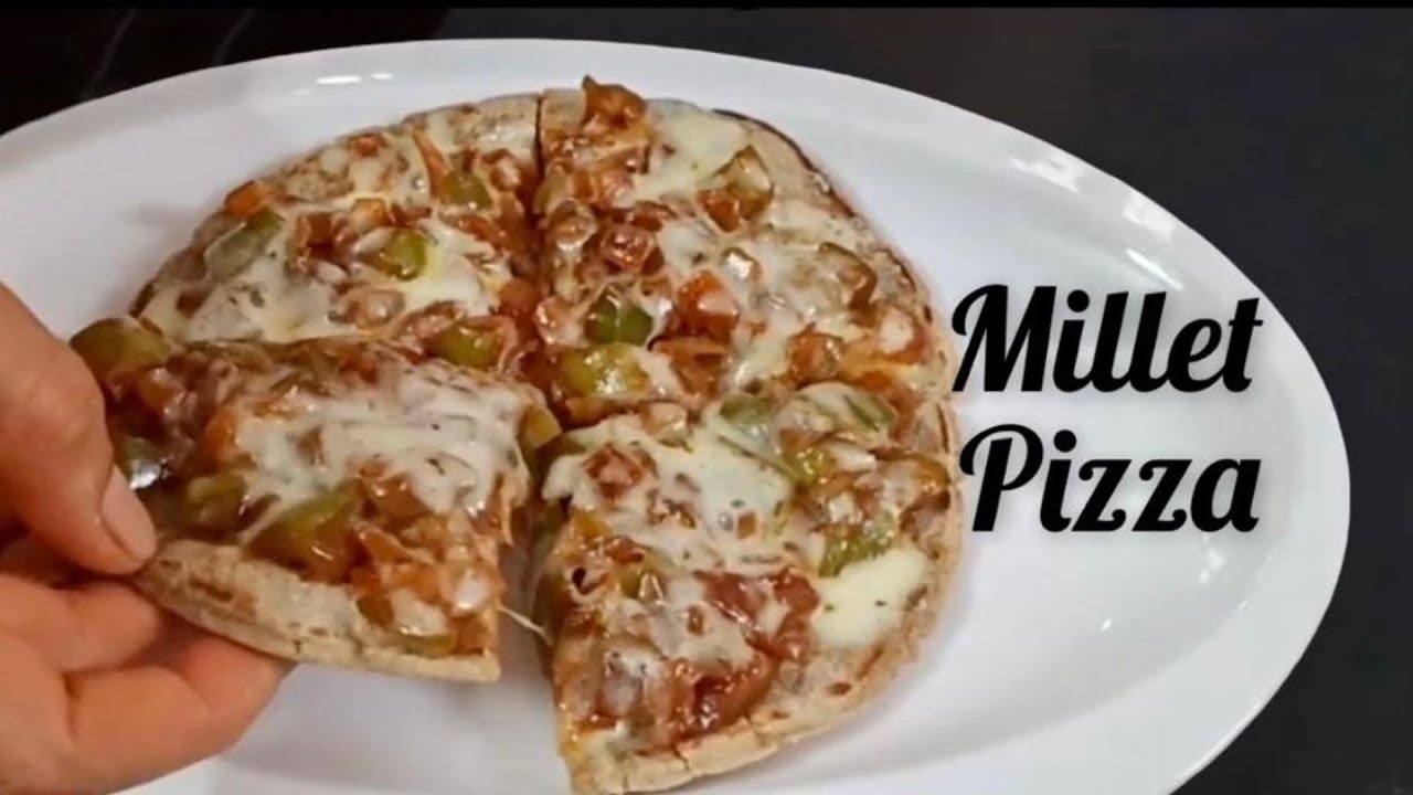 Millets Pizza | Bajra & Jowar Pizza Recipe | Bhakri Pizza Recipe - YouTube