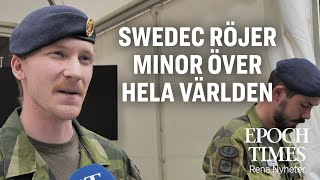 Swedec röjer minor över hela världen