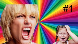 Crazy Karen's going wild! **Crazy sidewalk Karen made little girl cry!**