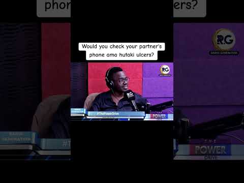 Would you check your partner’s phone, ama hutaki ulcers🥲😂😂?