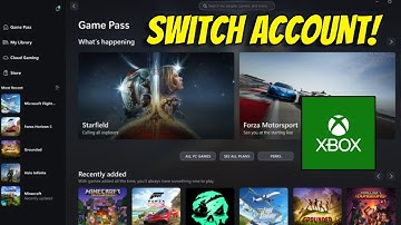 How To Switch Microsoft Account on Xbox App Windows