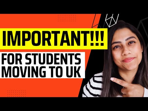 IMPORTANT Things To Do for INTERNATIONAL STUDENTS on arrival in UK