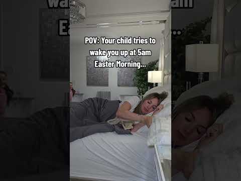 Back to bed!! 🤣🍫 #easter #mumcomedy #maverickmother #lifewithkids #comedy