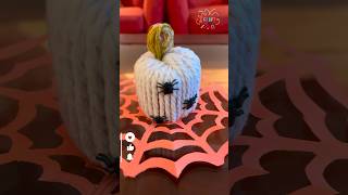 🎃 DIY Halloween Pumpkin Decor: Pool Noodle & Cord Creations! 1 of 3 🍁 #zcrafttube #diy #halloween