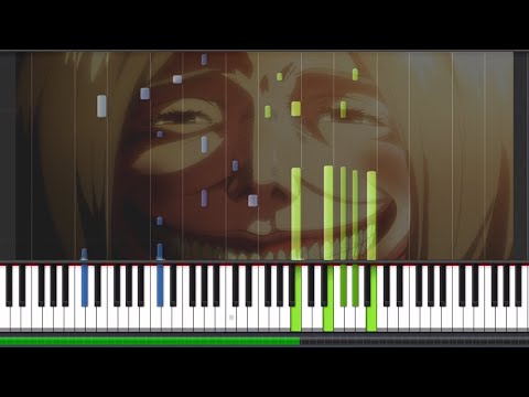 Shingeki no Kyojin - attack音D (Part 2) - (Piano Tutorial)