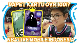 NBA LIVE MOBILE INDONESIA, DAPET KARTU OVR 100!? - NIC HOBBY screenshot 2
