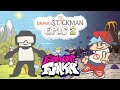 friday night funkin’ With Tankman and Boyfriend Draw a Stickman: Epic 2 Gameplay