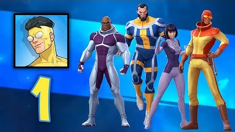 Invincible: Guarding The Globe | Just Gameplay Part 1 | Chapter 1-2 [Android]