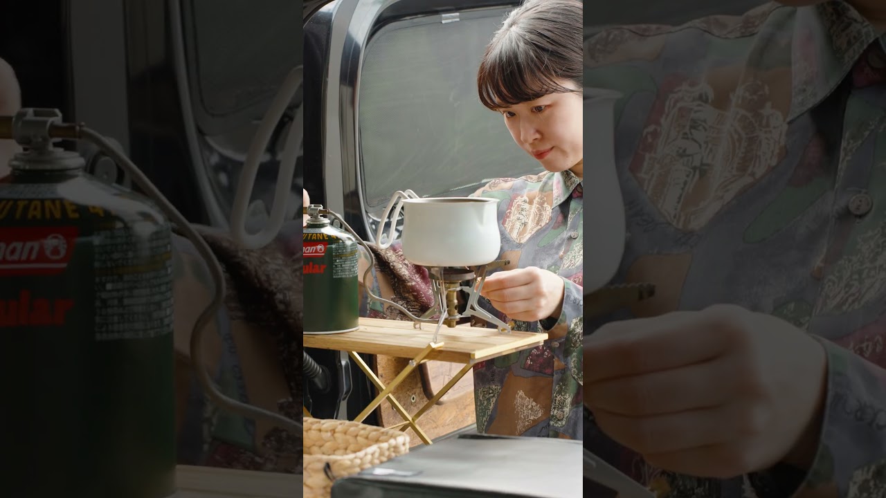 I converted my Jimny into a camper van and made a chai tea latte.