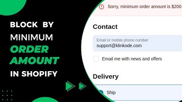 How to Enforce a Shopify Minimum Order Amount | Cart Lock App Tutorial