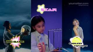 Free Cartoon Space Text Animations — Space Titles 2 (Ae, Pr)