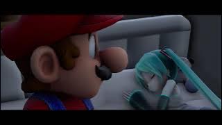 Mario Wakes up Next to Miku [SFM/Nintendo/Hatsune Miku]