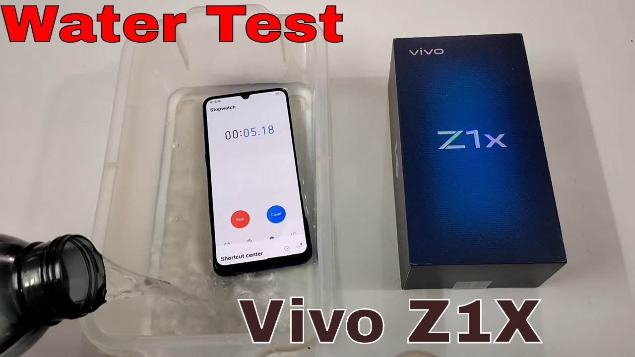 Vivo Z1X Water Test | Vivo Z1X Water and Durability Test | Thetechtv