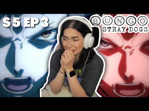 Hero Vs. Criminal│BUNGO STRAY DOGS SEASON 5 EP 3 REACTION