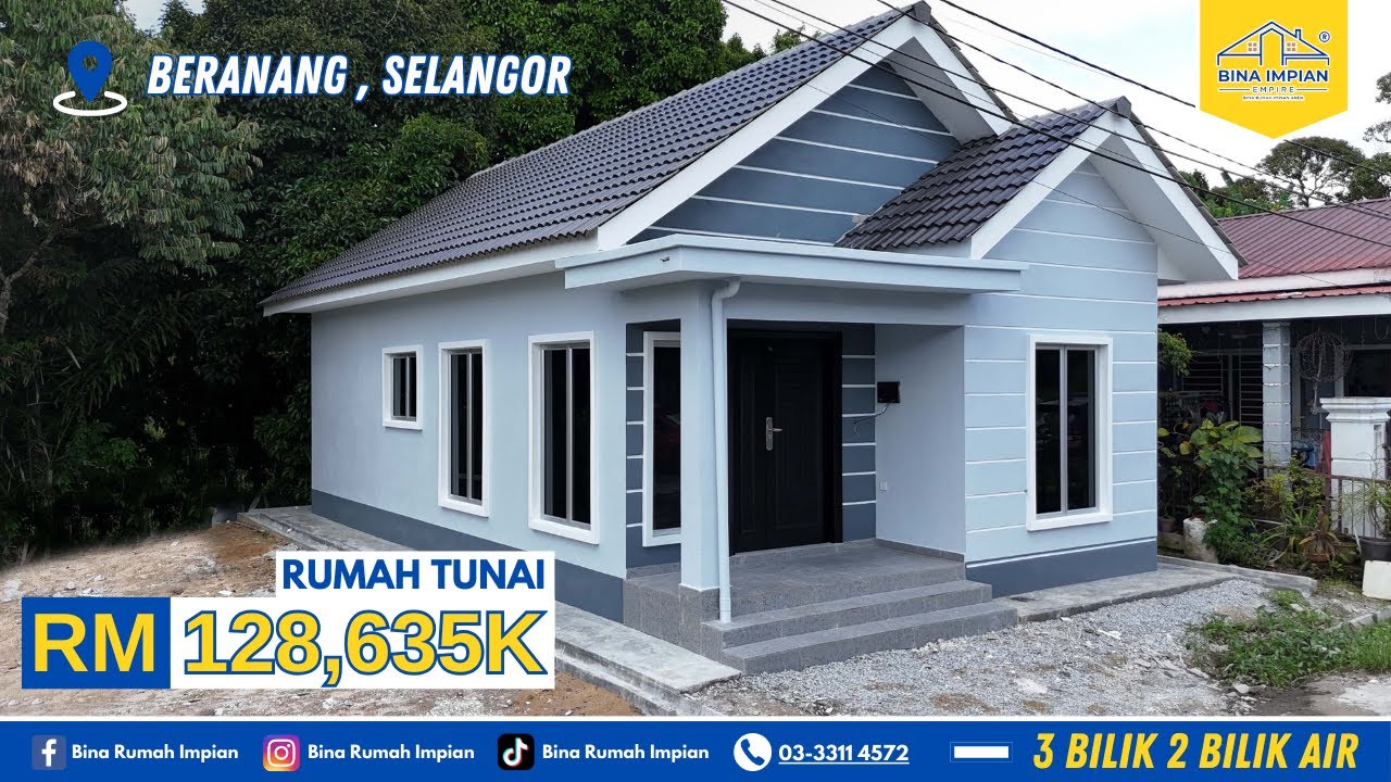 Rumah Beranang Atap Genting | Beam Lantai 2'