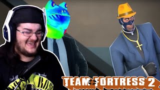 New Team Fortress 2 Fan Reacts to Spy Psychology - Spy has a Gun!