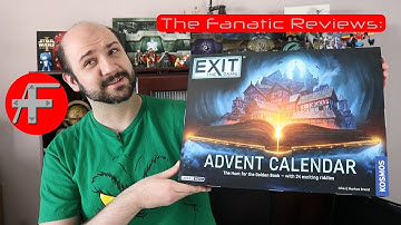 The Fanatic Reviews Exit: The Hunt for the Golden Book - an escape room advent calendar by Kosmos