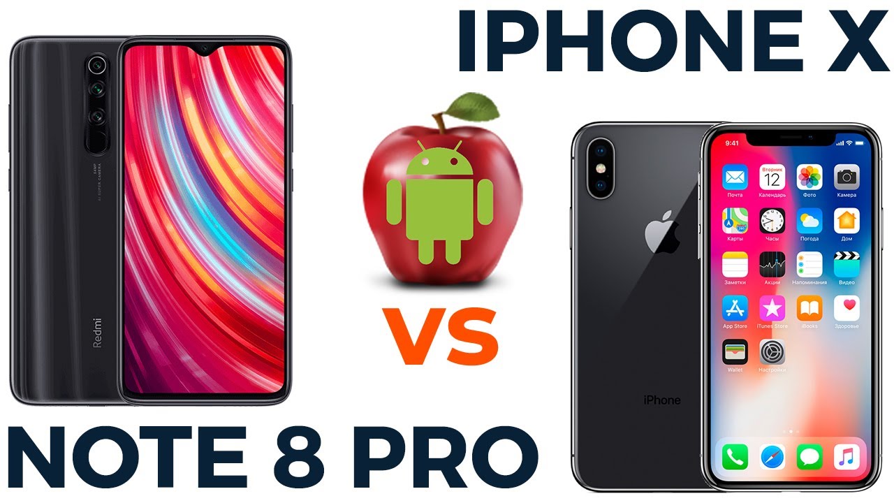 Redmi Note 10 Vs Iphone 8