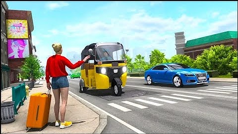 New Tuk Tuk auto rickshaw game 3d 23 #6 - city tuk tuk auto - Auto rickshaw drive - Android Gameplay