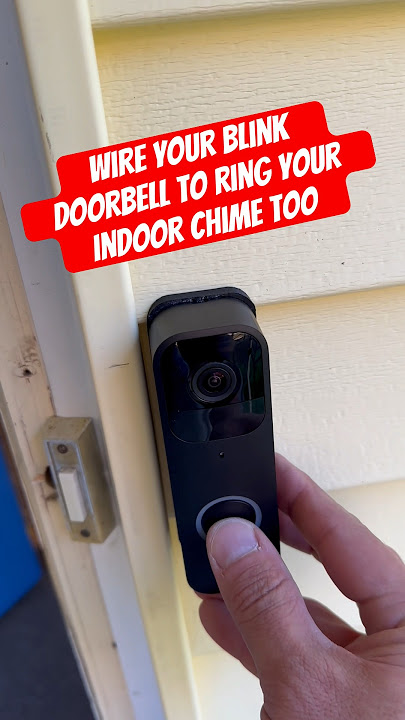 Did you know the Blink doorbell could do this? #shorts