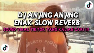 DJ ANJING ANJING ENAK SLOW REVERB SOUND TERVIRAL DI TIKTOK 2025 | SOUND VIRAL DI TIKTOK 2025