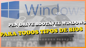 Pendrive bootal de bios legacy e uefi ao mesmo tempo