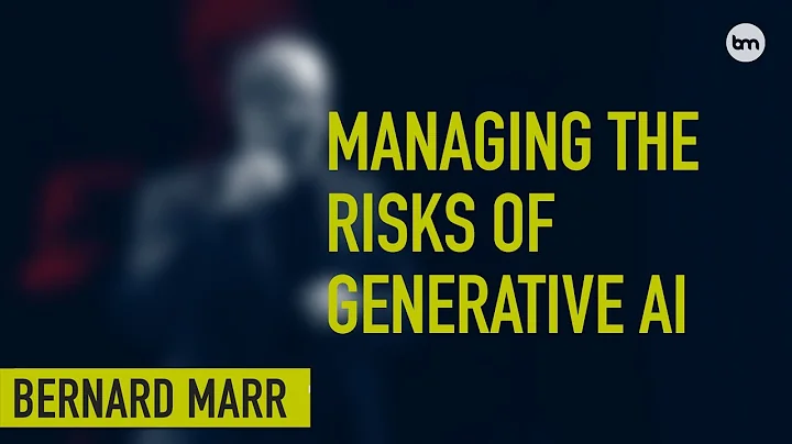 5 Simple Steps To Manage the Risk Of Generative AI