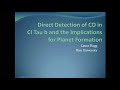 Laura flaggdirect detection of co in the planet around ci tau planet formation constraints from