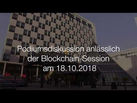 Podiumsdiskussion Blockchain DLK 2018
