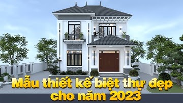 Mẫu biệt thự mái nhật không gian hiện đại mới nhất cho năm 2023| Công Ty CP Kiến Trúc HCG