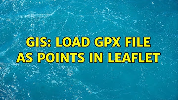 GIS: Load GPX file as points in Leaflet