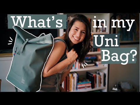 What's in my UNI BAG? // What I take to the lab every day!