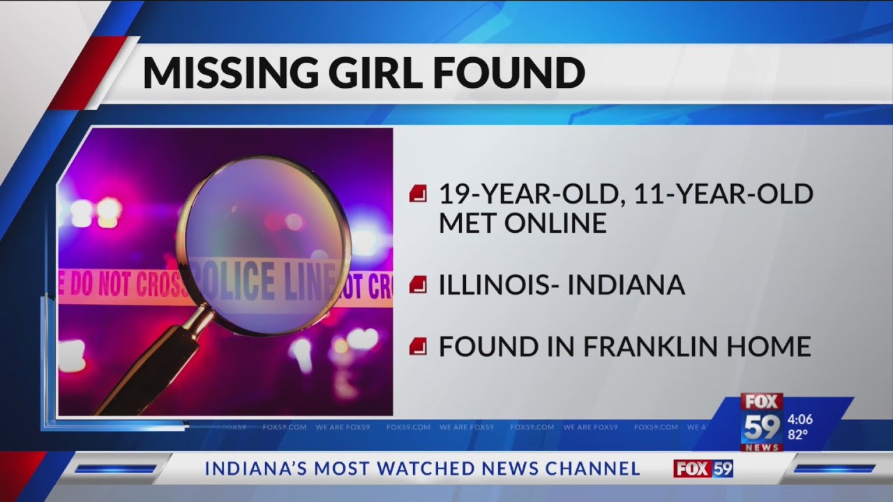 Indiana man arrested on kidnapping count after missing 11-year-old girl ...