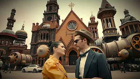 Steampunk AI Short Film: A Cyberpunk Adventure
