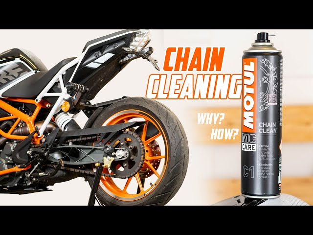 Using a chain cleaning kit I bought and the brush is struggling to get all  of the grime. Any suggestions? : r/motorcycle