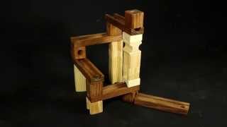 Ideal's Amaze N' Marbles Classic Wood Construction Set (4600M)