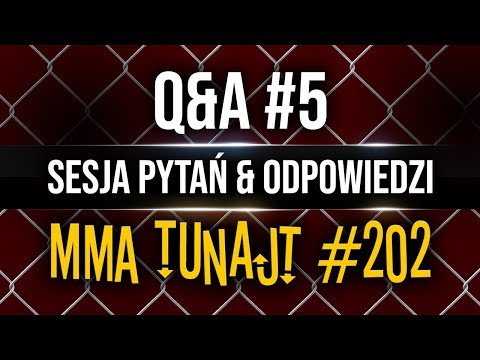 MMA TuNajt #202 [Q&A] Gamrot vs. Parnasse | Koronawirus vs. Jędrzejczyk | Polskie P4P