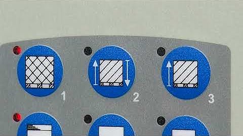 Optimax PSW002 pallet wrapping machine Modes