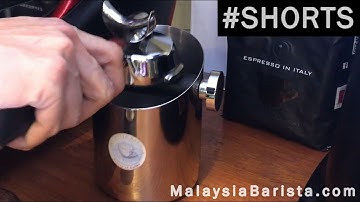 (199) Metallurgica Motta Knockbox 105 mm . Demo . #shorts #barista #knockbox #baristatools #motta