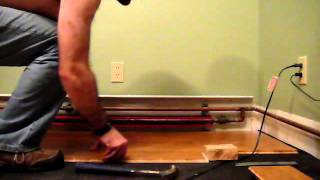 Installing Locking Bamboo Engineered Flooring