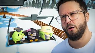 OS COLEGAS FORAM BRINCAR NA NEVE - Sledding Game