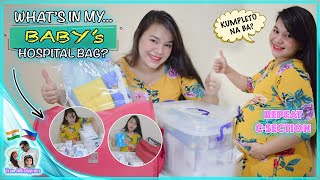 WHAT'S IN MY BABY'S HOSPITAL BAG? REPEAT C-SECTION | NEWBORN ESSENTIALS | 36 WEEKS PREGNANT ?