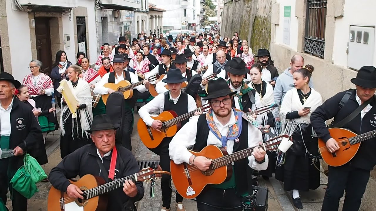 Rondando por  las calles de Aldeanueva de la Vera. Encuentro de Rondas Veratas 09-04-22 #Extremadura