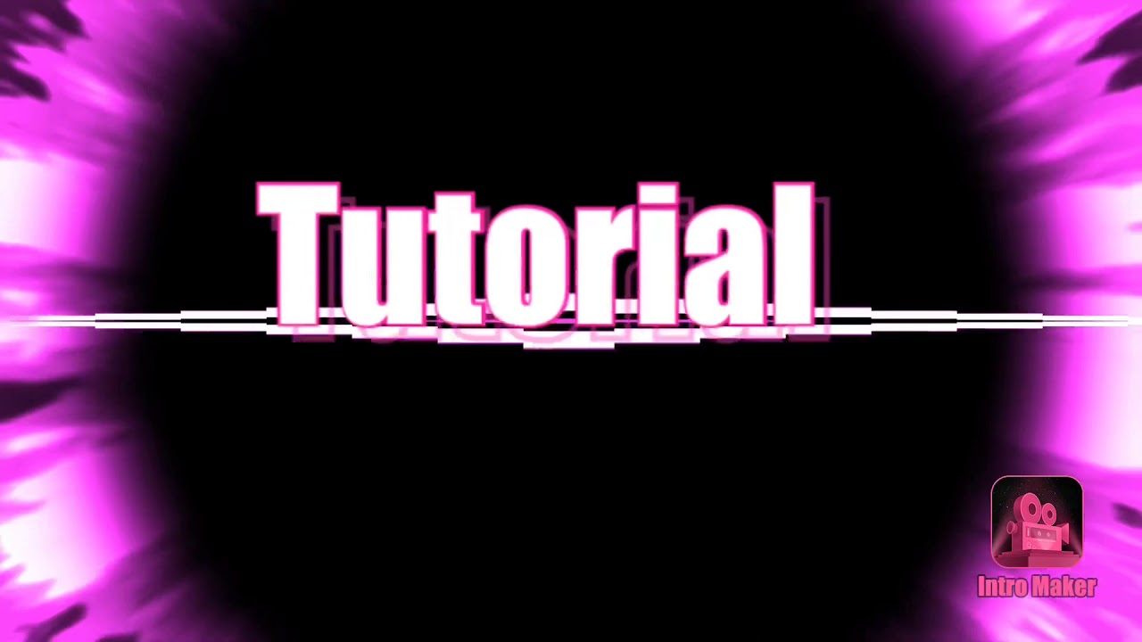 Tutorial intro - YouTube