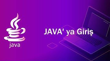 JAVA Dersleri 1 - JAVA