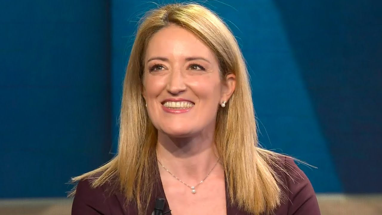 La Presidente del Parlamento Europeo Roberta Metsola - Che Tempo Che Fa 30/01/2022